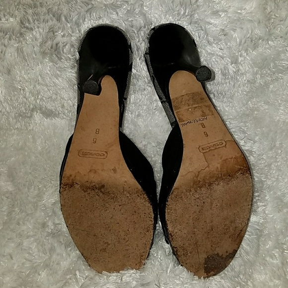 Coach slip on heels - Picture 3 of 4